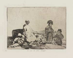 Perhaps They Are of Another Breed, Plate 61 from the Series Los Desastres de la Guerra (The Disasters of War)