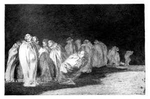 The Men in Sacks by Francisco de Goya