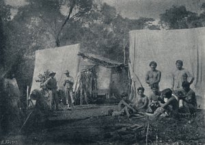 Guaranys Visiting a Camp, 1895