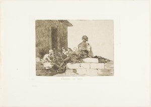 Appeals are in Vain, Plate 54 from The Disasters of War