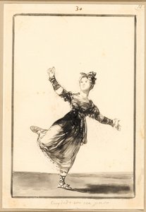Be Careful with that Step! by Francisco Jose de Goya y Lucientes