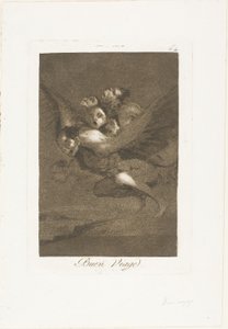 Bon voyage (plate 64 from Los Caprichos)