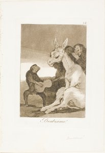 Bravo!, plate 38 from Los Caprichos