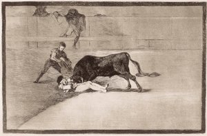 Bullfighting: The Unlucky Death of Pepe Hillo by Francisco de Goya