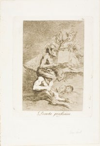 Devout Profession, Plate 70 from Los Caprichos by Francisco Jose de Goya y Lucientes