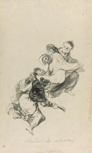 Dream of Flogging by Francisco Jose de Goya y Lucientes