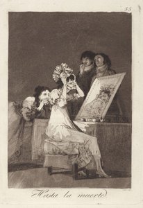 Until Death, Plate 55 from Los Caprichos by Francisco Jose de Goya y Lucientes