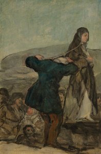 Execution of Witches by Francisco Jose de Goya y Lucientes