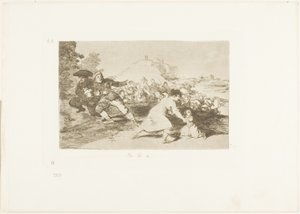 I Saw it (plate 44 from The Disasters of War) by Francisco Jose de Goya y Lucientes