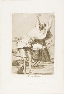 It is Time, Plate 80 from Los Caprichos by Francisco Jose de Goya y Lucientes