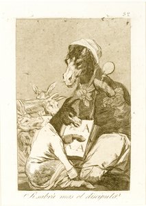 Might the Pupil Know More? From Los Caprichos by Francisco de Goya