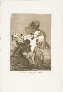 No One Has Seen Us (plate 79 from Los Caprichos) by Francisco Jose de Goya y Lucientes