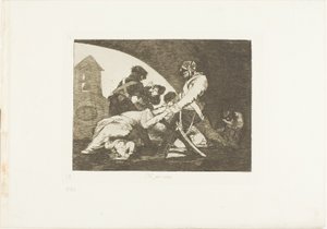Nor do these, plate eleven from The Disasters of War