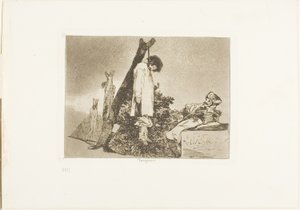 Not in This Case, Plate 36 from The Disasters of War by Francisco Jose de Goya y Lucientes