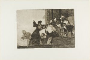 Poor Folly, Plate Eleven from Los Proverbios by Francisco Jose de Goya y Lucientes
