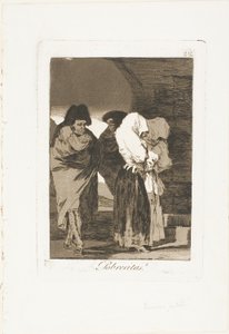 Poor Little Girls!, plate 22 from Los Caprichos by Francisco Jose de Goya y Lucientes