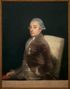 Portrait of Don Bernardo de Iriarte (1735-1814). Painting by Francisco de Goya