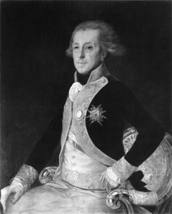 Portrait of General Ricardos by Francisco Jose de Goya y Lucientes