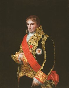 Portrait of General José Manuel Romero by Francisco Jose de Goya y Lucientes