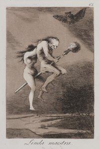 Pretty Teacher! by Francisco de Goya