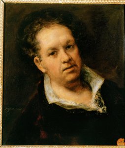 Self Portrait by Francisco Jose de Goya y Lucientes