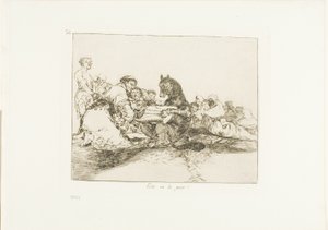 That is the Worst of It!, Plate 74 from The Disasters of War by Francisco Jose de Goya y Lucientes
