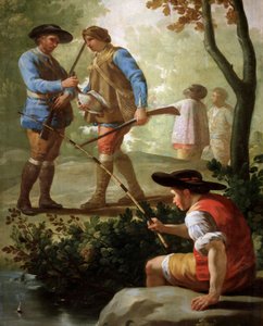 The Angler by Francisco Jose de Goya y Lucientes