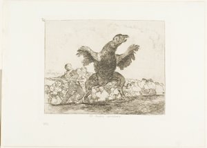 The Carnivorous Vulture, plate 76 from The Disasters of War by Francisco Jose de Goya y Lucientes