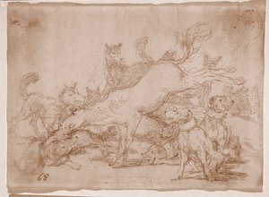 The Disasters of War: He Defends Well by Francisco de Goya