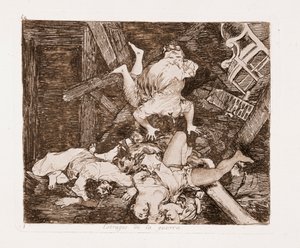 The Disasters of War: War damages by Francisco de Goya