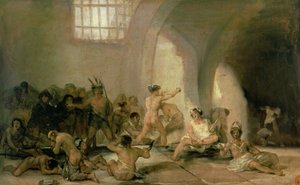 The Madhouse by Francisco de Goya