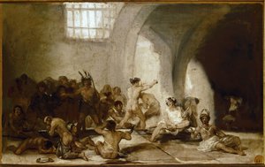 The Crazy House by Francisco de Goya