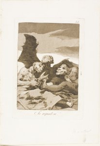 They Spruce Themselves Up (plate 51 from Los Caprichos)