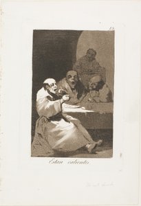 They are Hot, plate 13 from Los Caprichos