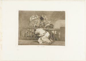 This is How it Happened, plate 47 from The Disasters of War by Francisco Jose de Goya y Lucientes