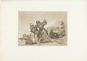 This too, Plate 43 from The Disasters of War