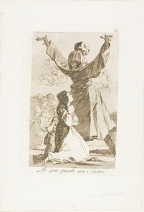 What a Tailor Can Do!, plate 52 from Los Caprichos by Francisco Jose de Goya y Lucientes