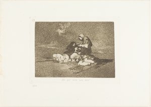 What is the Use of a Cup?, plate 59 from The Disasters of War