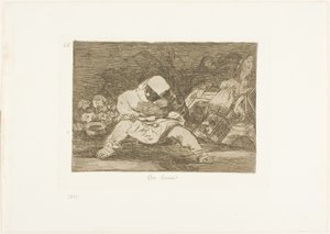What Madness!, plate 68 from The Disasters of War