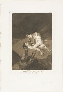 Who Would Have Thought It!, plate 62 from Los Caprichos by Francisco Jose de Goya y Lucientes