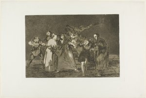 Wounds Heal Quicker than Hasty Words, Plate 16 from Los Proverbios by Francisco Jose de Goya y Lucientes