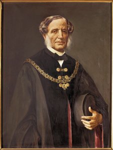 Portrait of Spanish Politician Manuel Seijas Lozano by Francisco Jover y Casanova