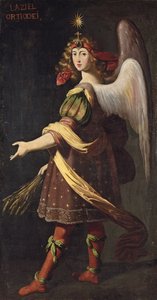 An Allegory of the Eucharist: An Angel bearing grain by Francisco Polanco