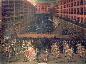 Auto de Fé in 1656 by Francisco Rizi