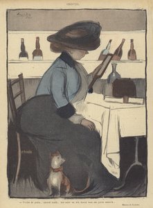 Illustration for Le Rire by Francisco Sancha y Lengo