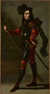 El Infante P. Bustos de Lara by Francisco de Zurbaran