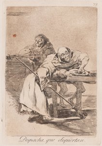 Be Quick, They Waken by Francisco de Goya