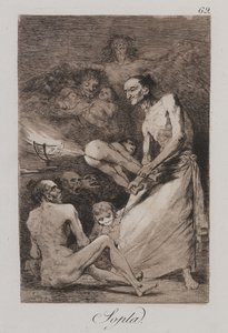 Blow by Francisco de Goya