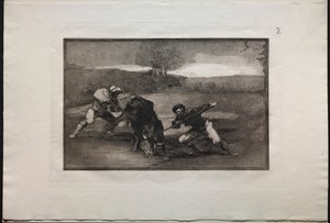 Bullfights: Another Way of Hunting on Foot, 1876 by Francisco de Goya