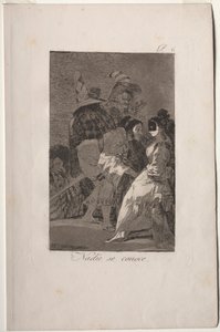 Caprichos: No One Knows Himself by Francisco de Goya